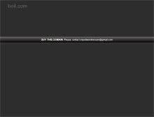Tablet Screenshot of boil.com
